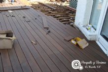 Instalación Tarima exterior.